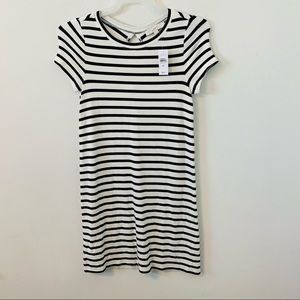 Loft Striped Knee Length T-Shirt Dress Size XS